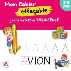 Mon cahier effaçable -Majuscule