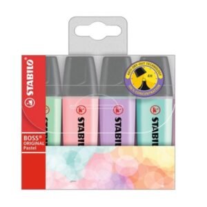 4 FLIO STABILO BOSS PASTEL