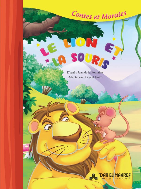 LE LION ET LA SOURIS-CONTES ET MORALES