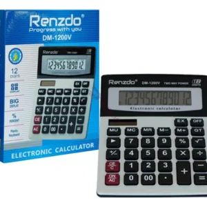 Calculatrice électronique de bureau RENZDO DM-1200V