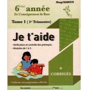 Je t’aide Français 6 éme t1