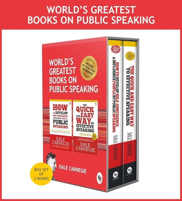 Worlds Greatest Books on Public Speaking (Box Set of 2 Books) -Dale Carnegie