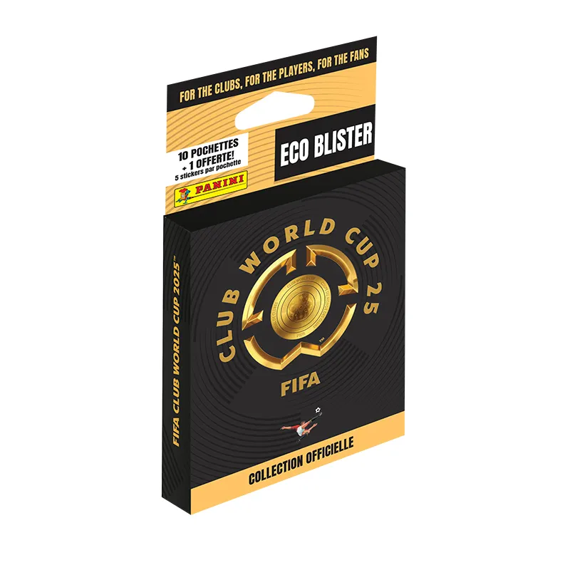 PANINI FIFA Club World Cup 2025 Blister 10+1 Pochettes